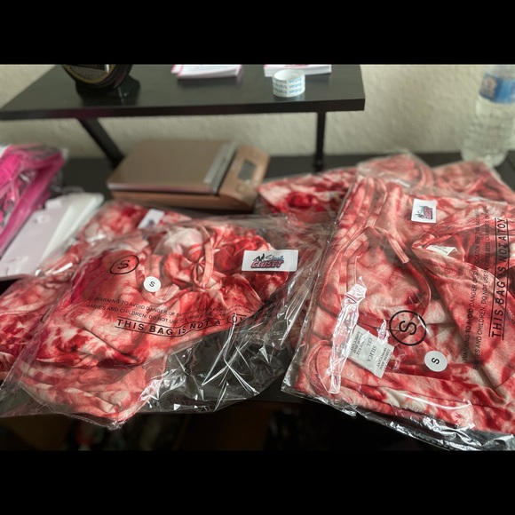 Tye Dye Ruched Dress - Picture 2 of 3